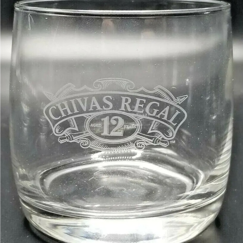 Chivas Regal Scotch Rocks Glass